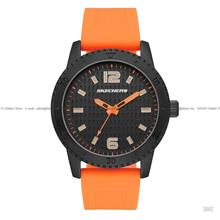 SKECHERS Watch SR5130 ARDMORE Analog 3-Hand 46mm Orange Silicone Strap