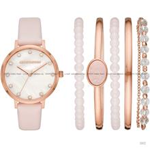 SKECHERS Watch SR9034 SETS 34mm Glitz Blush + Bracelet Gift Set