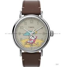 TIMEX TW2V61200 Standard Peanuts Snoopy at the Beach 40mm Leather