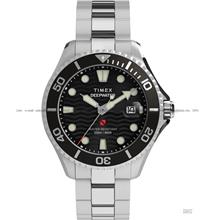 TIMEX TW2W82000 Deep Water Meridian 200M Date Magnifier 44mm Black
