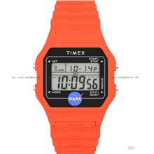 TIMEX TW2Y13300 Main Street NASA Artemis Digital 36mm Resin Orange