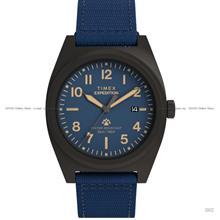 TIMEX TW2Y18200 Expedition Capstone Date 39mm Nylon Strap Blue