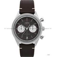 TIMEX TW2Y24700 Marlin Jet Chronograph Quartz 40mm Leather Strap Brown