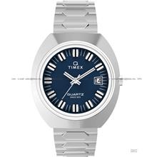 TIMEX TW2Y33100 Q Timex 1972 Time Machine Reissue Date Quartz 39mm