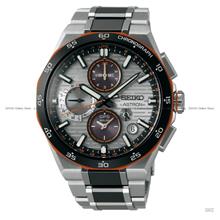 SEIKO SSH183J1 ASTRON GPS Solar Chronograph 43.4mm Titanium Grey LE