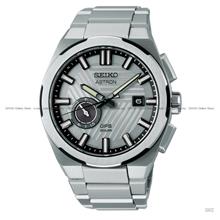 SEIKO SSJ037J1 ASTRON GPS Solar Date 42mm Titanium Silvertone Earth LE