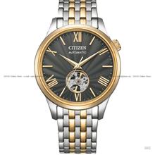 CITIZEN NH9136-88H Open Heart Automatic 40mm Two-Tone Bracelet Grey