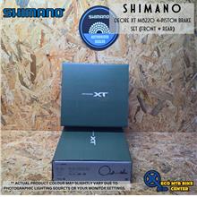 Shimano Deore XT M8220 4-Piston Hydraulic Brake Set (Front + Rear)