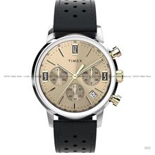 TIMEX TW2W10000 Marlin Chronograph Quartz 40mm Leather Gold Black