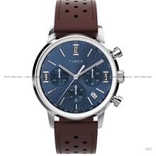 TIMEX TW2W10200 Marlin Chronograph Quartz 40mm Leather Blue Brown