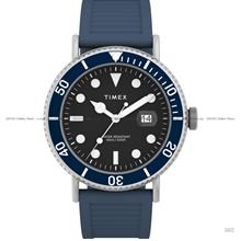 TIMEX TW2W16600 Portside Diver Style 43mm Bio-Based Strap Black Blue