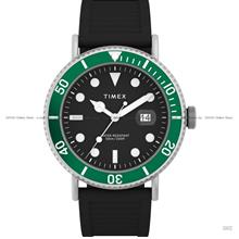 TIMEX TW2W16700 Portside Diver Style 43mm Bio-Based Strap Black