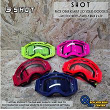 SHOT Race Gear Assault 2.0 Solid Goggles - Motocross / MTB / BMX / ATV