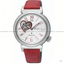 SEIKO SSA833J1 LUKIA Love Open Heart Automatic 35mm Leather Red LE