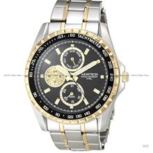 ARMITRON 20-5313BKTT MAGNITUDE Multifunction 45mm Two-Tone SS Bracelet