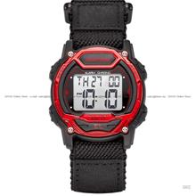 ARMITRON 45-7004RED Unisex Digital Sports Quartz 39mm Nylon Black Red