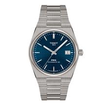 TISSOT T1378074404100 PRX TITANIUM Date Automatic 38mm Bracelet Blue