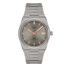 TISSOT T1378074406100 PRX TITANIUM Date Auto 38mm Bracelet Anthracite