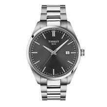 TISSOT T1504101108100 PR 100 Date Quartz 40mm SS Bracelet Grey
