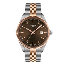 TISSOT T156.410.22.291.01 BALLADE Date Quartz 40mm Two-Tone Bracelet