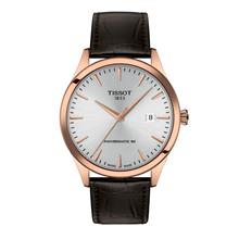 TISSOT T1584073603100 CLASSIC DREAM Date Automatic 40mm Brown Leather