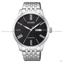 CITIZEN . NH8350-59E . Automatic . M . Day-Date . SSB . Black Roman