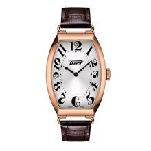 TISSOT T1285093603200 HERITAGE PORTO Quartz 31.1mm Leather Brown