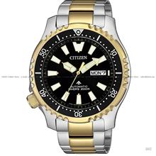 CITIZEN NY0094-85E Men's Promaster Diver Automatic Silver Gold Asia LE