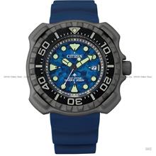 CITIZEN BN0227-09L PROMASTER Diver Date Eco-Drive 45.8mm Blue Rubber