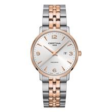 CERTINA C035.410.22.037.01 DS Caimano Gent Quartz Bracelet Silver Rose