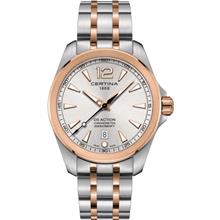 CERTINA C032.851.22.037.00 DS ACTION COSC 41mm SS Bracelet Silver Rose