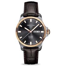 CERTINA C014.407.26.081.00 DS First Gent Day-Date Automatic LSB Grey