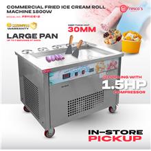 Commercial Fried Yogurt Ice Cream Roll Machine 1800W