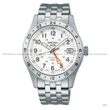 SEIKO 5 Sports SSK059K1 GMT Date Automatic 39.4mm SS Bracelet White