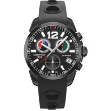 CERTINA C016.417.17.057.01 DS Rookie Chronograph Quartz 40mm RSB Black