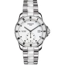 CERTINA C014.235.11.011.01 DS First Ceramic Small Second 34.8mm White