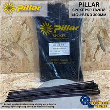 PILLAR SPOKES PSR TB2018 PSR PLAIN GAUGE BLACK  (32PCS/SET)