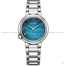 CITIZEN L EM0910-80N Diamond Eco-Drive 30mm SS Bracelet Blue MOP Dial