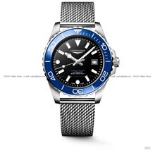 LONGINES L3.788.4.90.6 HYDROCONQUEST Date Auto 42mm Mesh Bracelet