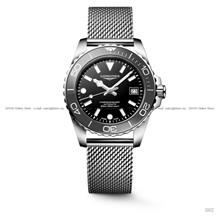 LONGINES L3.779.4.70.6 HYDROCONQUEST Date Auto 39mm Mesh Black