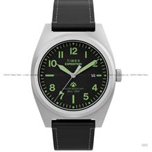 TIMEX TW2Y30700 EXPEDITION CAPSTONE Date Quartz 39mm Black Leather
