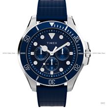 TIMEX TW2Y33400 HARBORSIDE COAST Multifunction Quartz 43mm Blue Strap