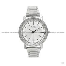 TIMEX TW2Y41600 CLIFFORD 3-Hand Quartz 38mm SS Bracelet Silver