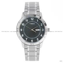 TIMEX TW2Y43700 DENVER Day Date Quartz 40mm SS Bracelet Black