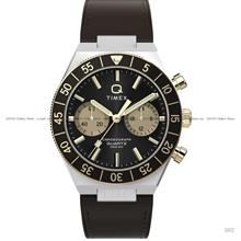 TIMEX TW2Y56000 Q TIMEX CONTINENTAL Chronograph Quartz 40mm Leather