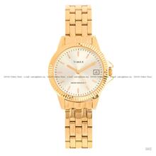 TIMEX TW2Y95800 Elara Date Quartz 31mm Gold SS Bracelet Gold Dial