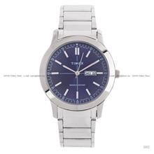TIMEX TW2Y96100 Chase Day Date Quartz 42mm SS Bracelet Blue Dial