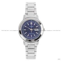 TIMEX TW2Y96600 Chase Day Date Quartz 34mm SS Bracelet Blue Dial