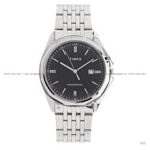 TIMEX TW2Y97700 Arden Date Quartz 41mm SS Bracelet Black Dial