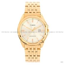 TIMEX TW2Y97900 Arden Date Quartz 41mm Gold SS Bracelet Gold Dial